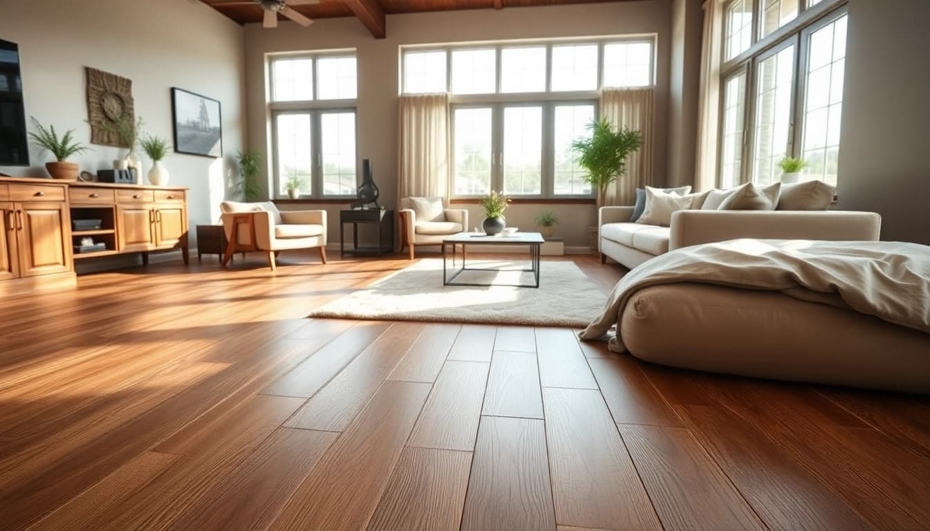 Transform your space with luxury vinyl plank flooring for a stunning and durable finish.