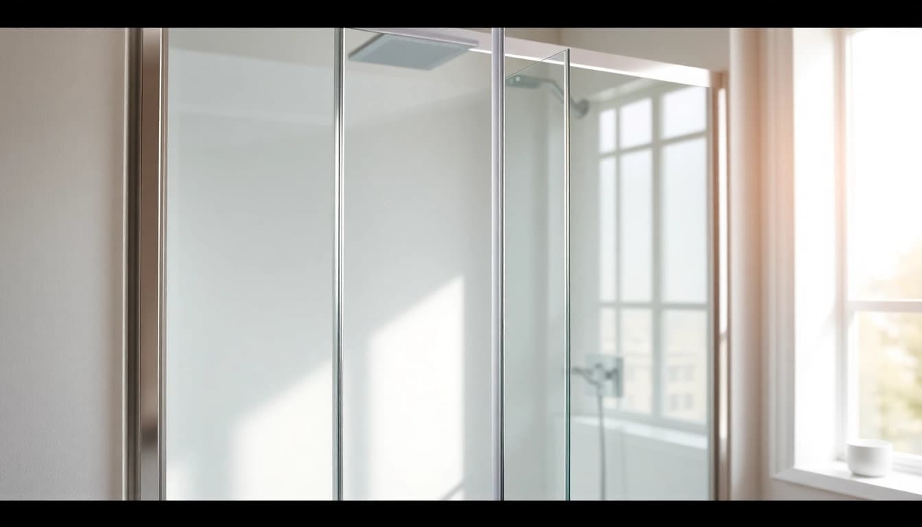 Erleben Sie die Eleganz der sonni Duschkabine mit modernem Design und klaren Glasflächen.