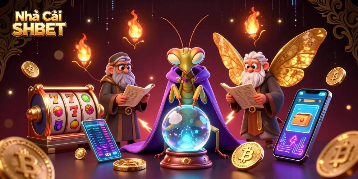 Experience thrilling games at Nhà cái SHBET with enchanting characters and vibrant casino elements.