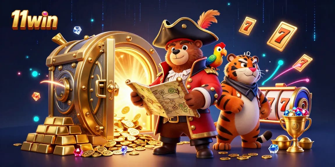 Engage in thrilling gameplay at 11win as a pirate captain and crew explore treasures.