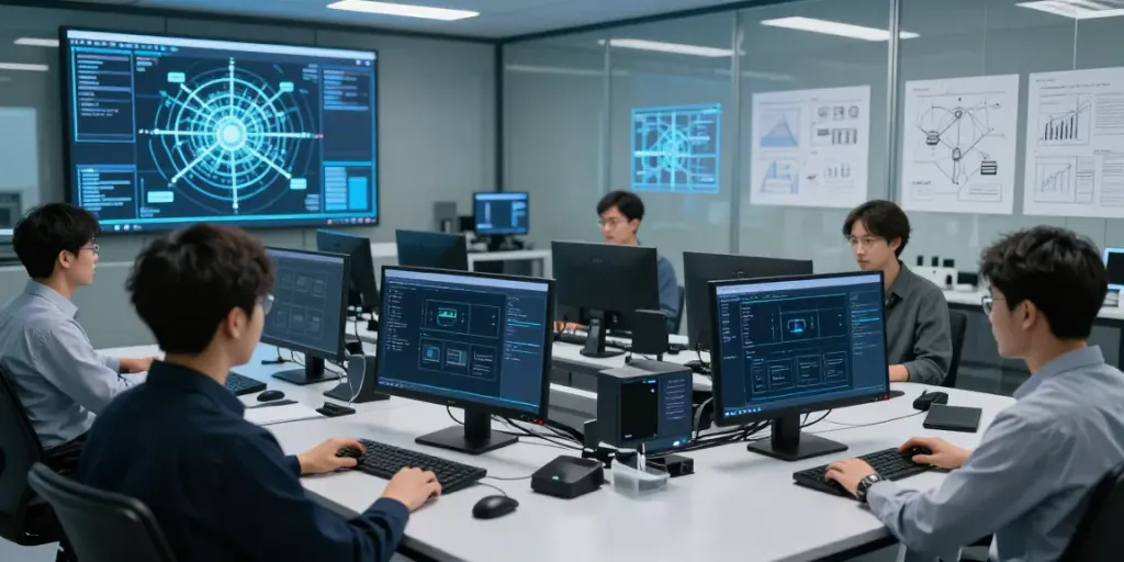 Network VAPT cybersecurity analysis showcasing vulnerabilities in modern infrastructure.