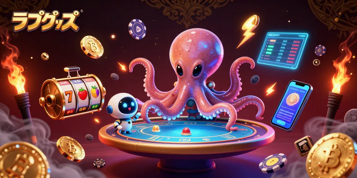 Engage with thrilling ラブグッズ while navigating vibrant slot games in a lively casino scene.