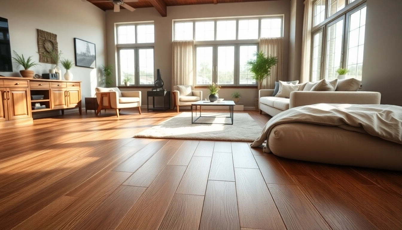 Transform your space with luxury vinyl plank flooring for a stunning and durable finish.