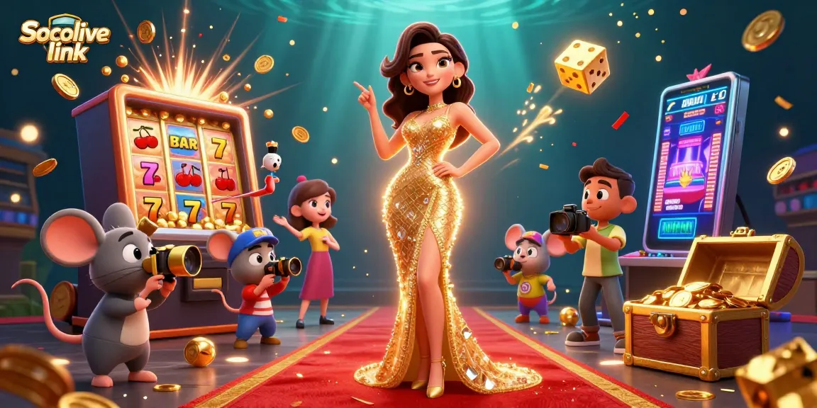 Experience the excitement of Socolive link as you win on immersive 3D casino visuals!