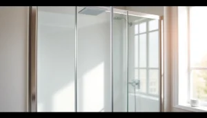 Erleben Sie die Eleganz der sonni Duschkabine mit modernem Design und klaren Glasflächen.