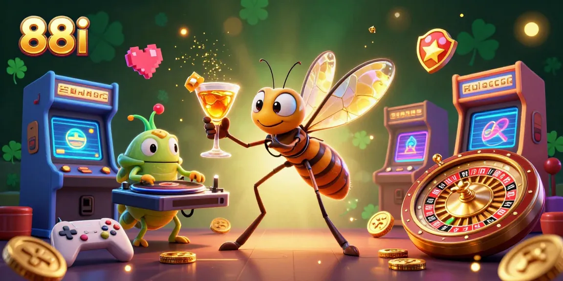 Join the 88i casino experience with vibrant characters and dynamic gaming elements.