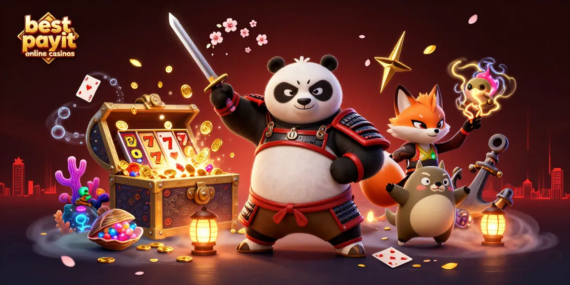 Experience the excitement of best payout online casinos with vibrant 3D characters and dynamic gaming elements.