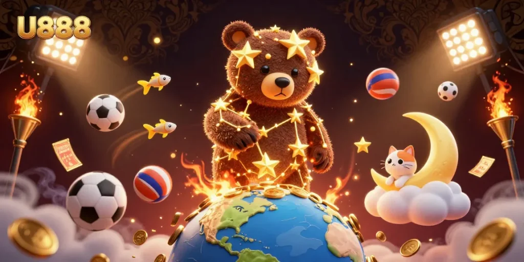 Experience thrilling winnings at U888 with dynamic gaming elements and enchanting characters.