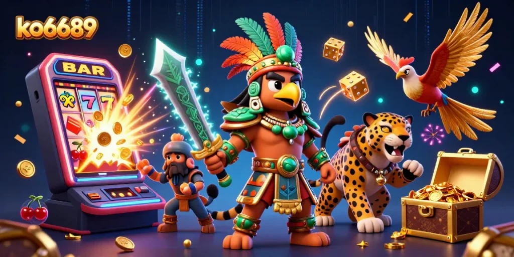 Experience thrilling jackpots at ko6689 with vibrant casino elements and exciting gameplay.