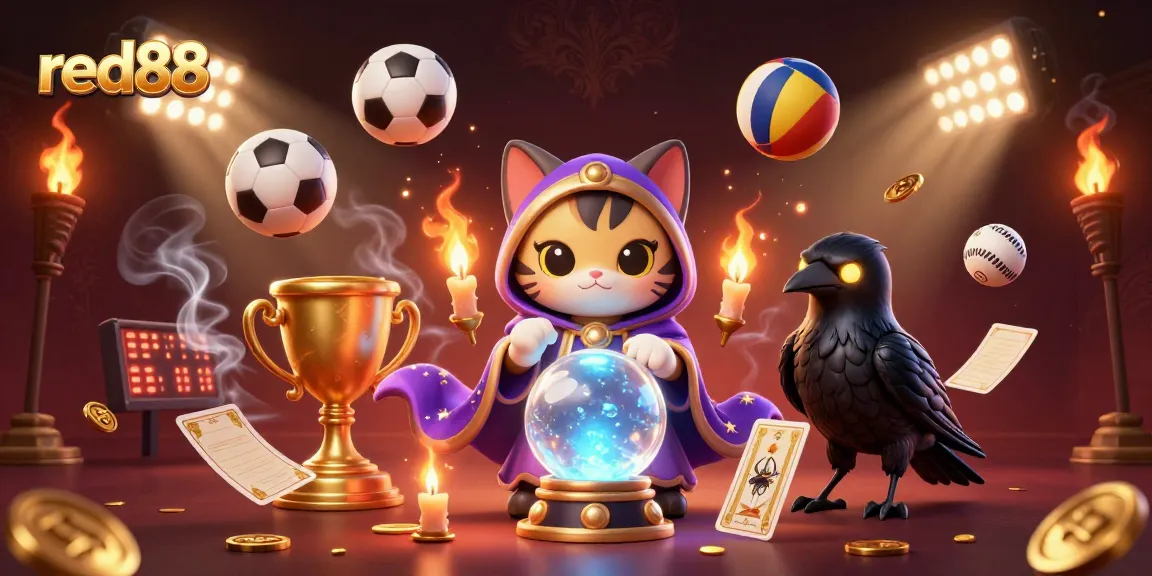 Engage with red88's thrilling sports betting experience featuring energetic characters and dynamic actions.